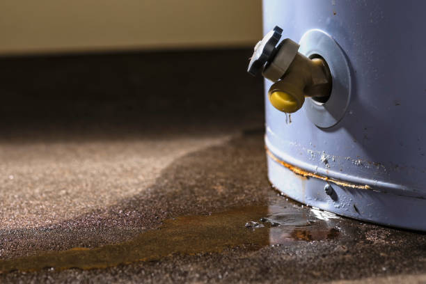 Water damage restoration process in OK